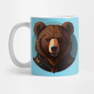 Grizzly Bear Portrait Mug